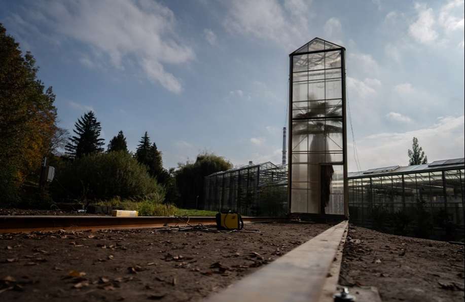 Palmový dům v malešické botanické zahradě