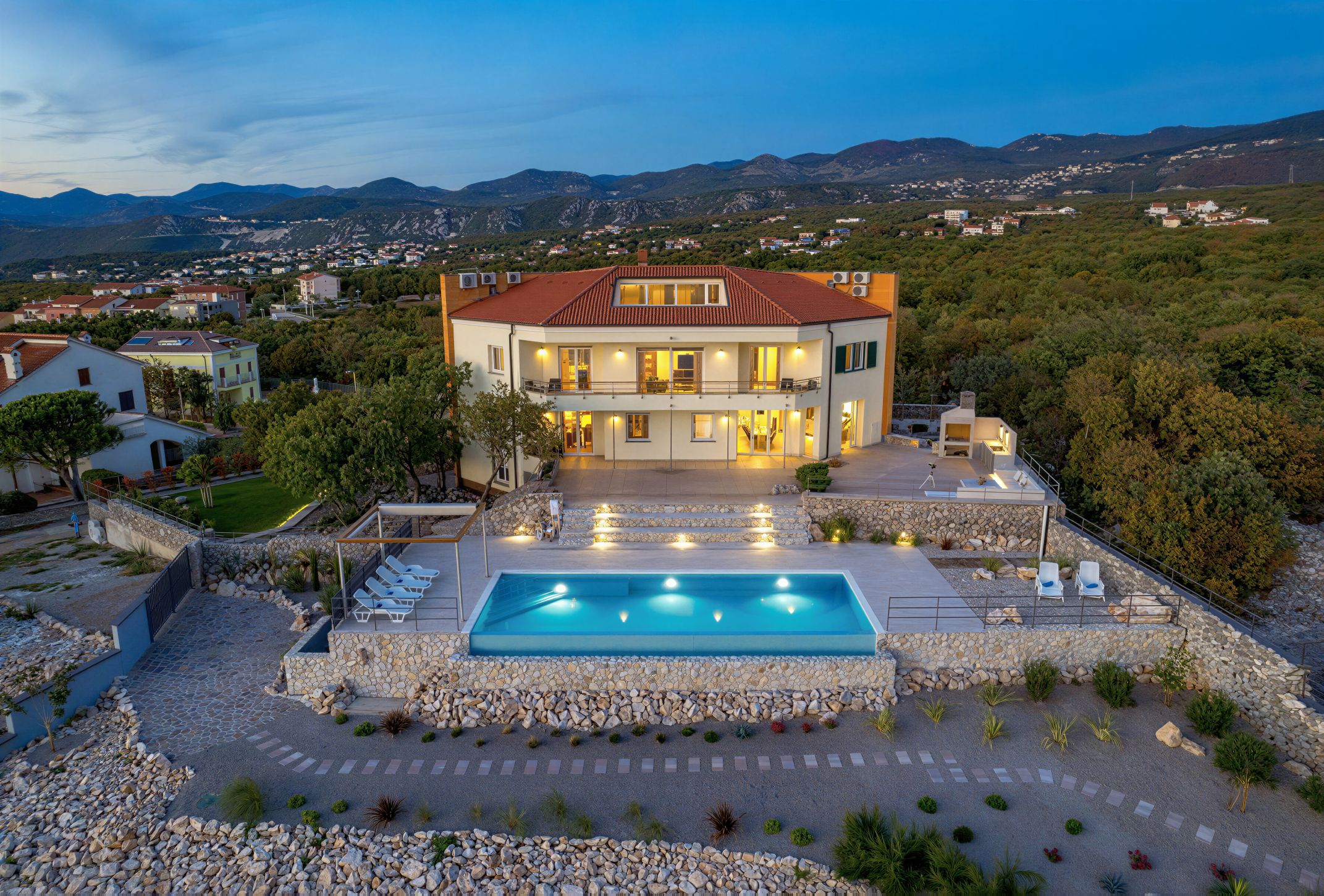 luxusní vila Krk