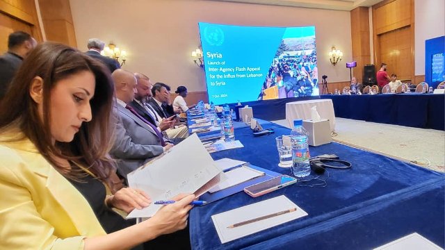 Participation of the Embassy of the Czech Republic in Damascus in the meeting to launch an inter-agency emergency appeal
