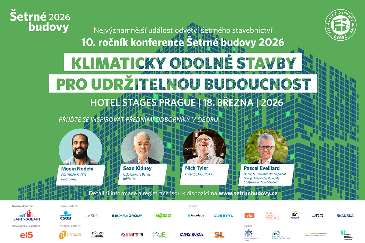 Konference Šetrné budovy 2026