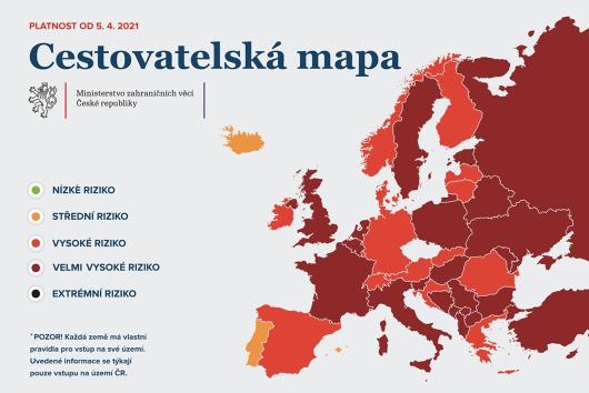 PEHLEDN: Nov pravidla cestovn platn od 5. nora 2021