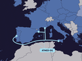 Map indicating the approximate areas covered by the project in Portugal, Spain, France, and Italy .