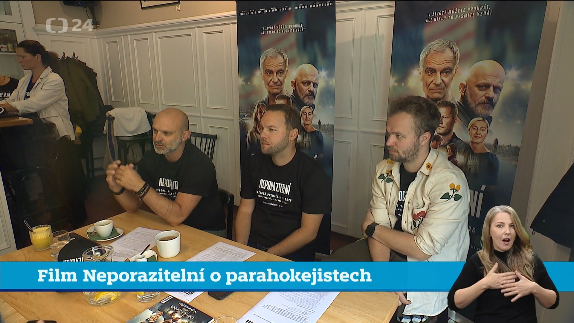 Film Neporazitelní o parahokejistech. Tvůrci představili nový film  