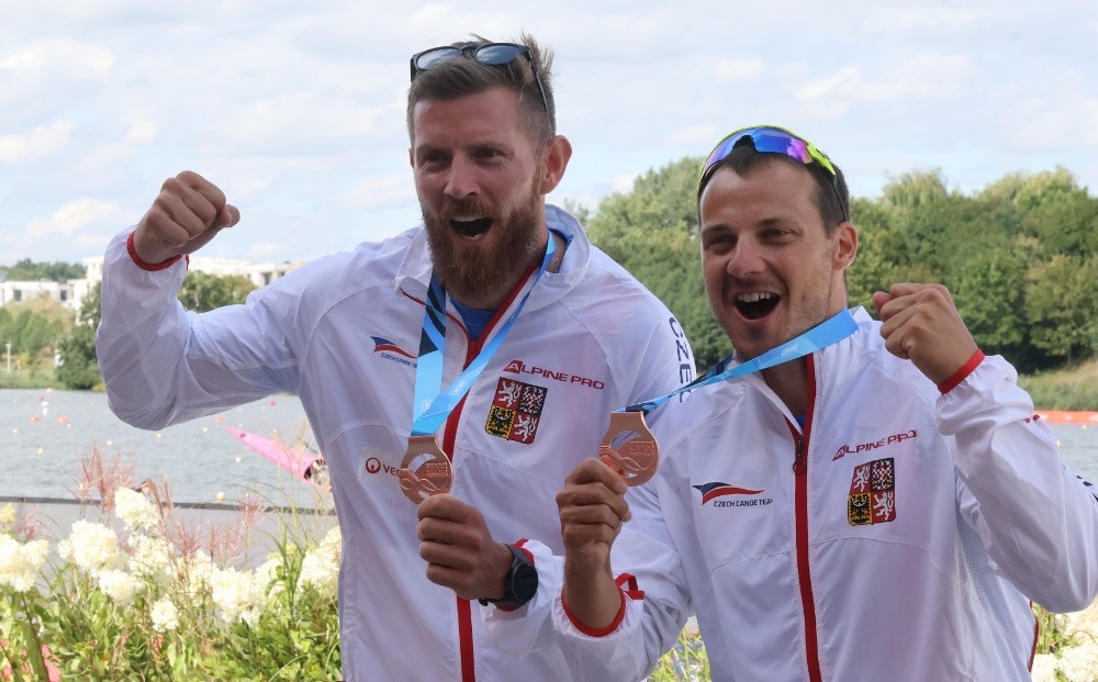 Deblkajak Daniel Havel – Jakub Špicar si dopádloval pro bronz