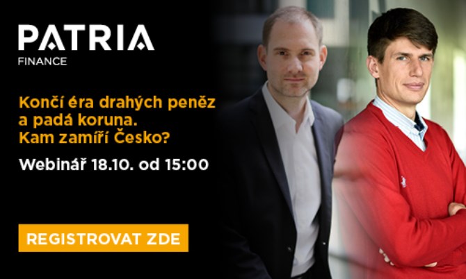 WEBIN: Kon ra drahch penz a pad koruna. Kam zam esko? Steda 18. 10. od 15:00