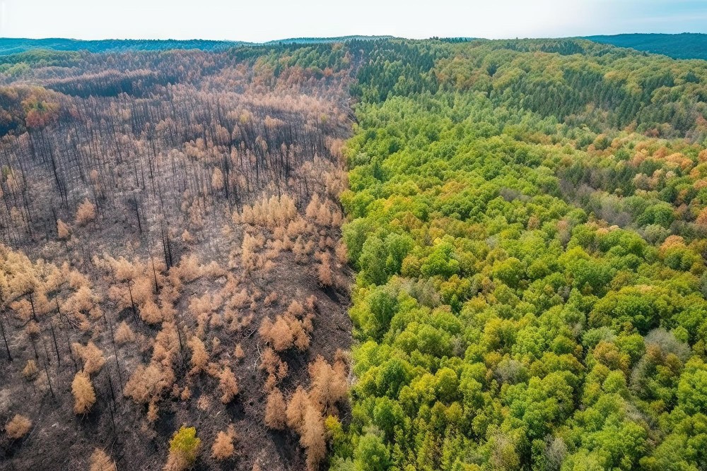 vliv klimatu na lesy