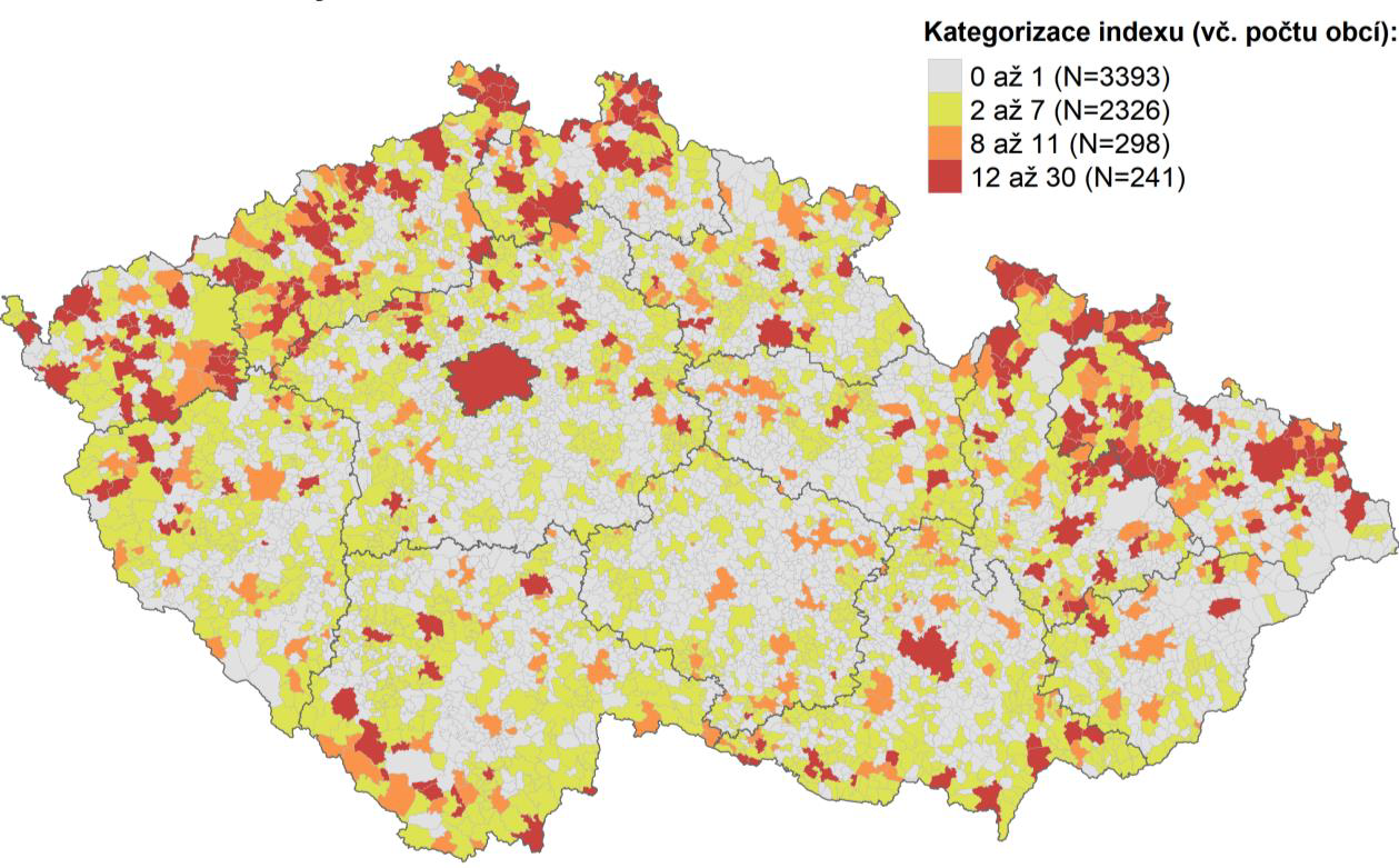 Meziron vzrostl poet obc ohroench socilnm vylouenm o 10 %. Ukazuje to analza stavu socil