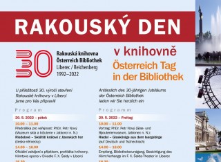 Rakousk knihovna v Liberci slav tictku pednkou, workshopy i vstavou