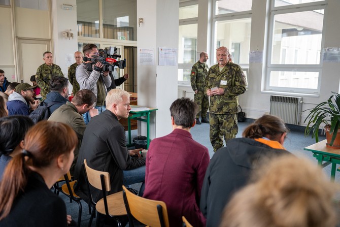 O tom, jak bude cvin odvodn zen probhat, informoval nejen mdia podplukovnk Pavel Kcl