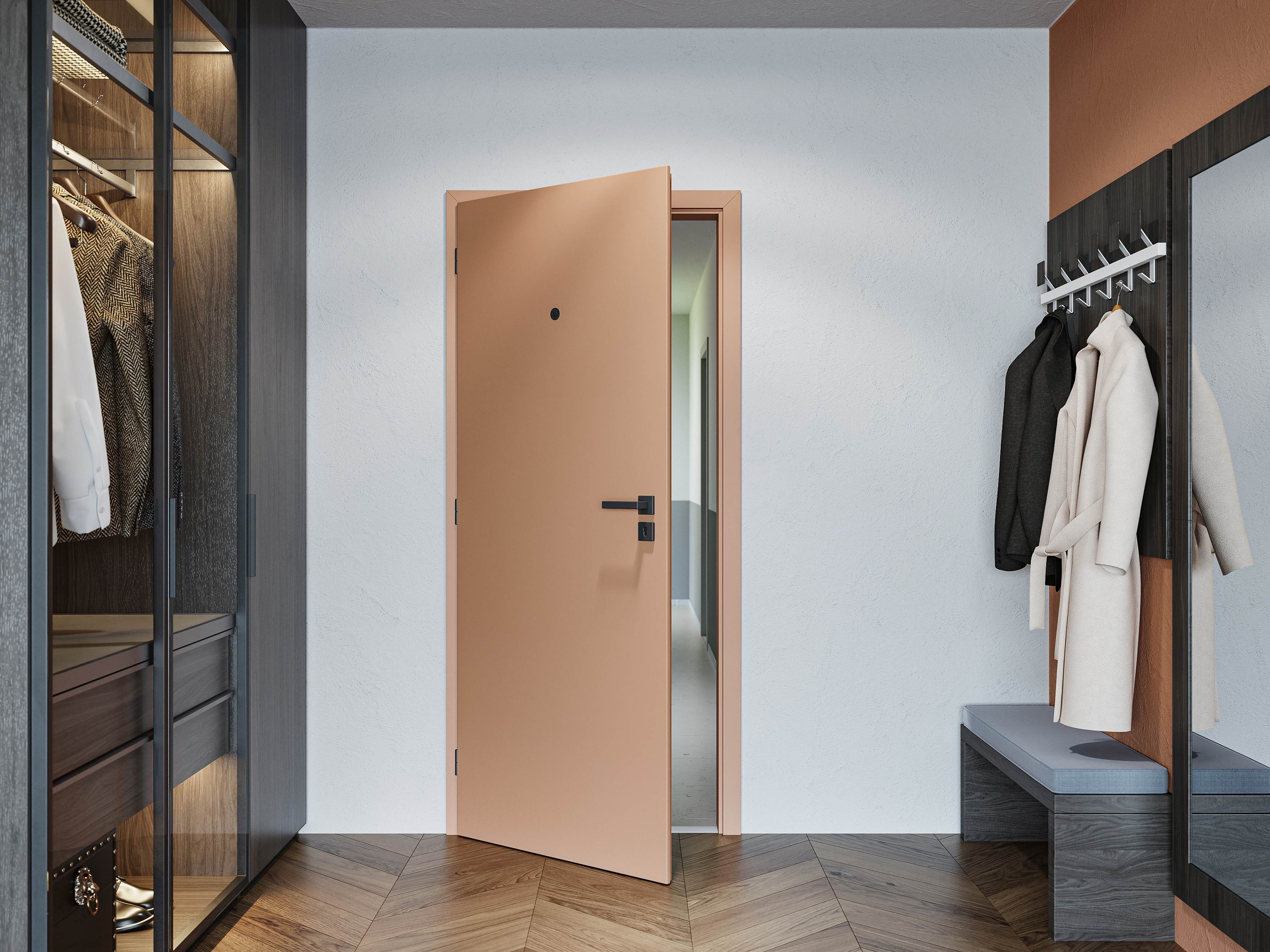 Požární vchodové dveře