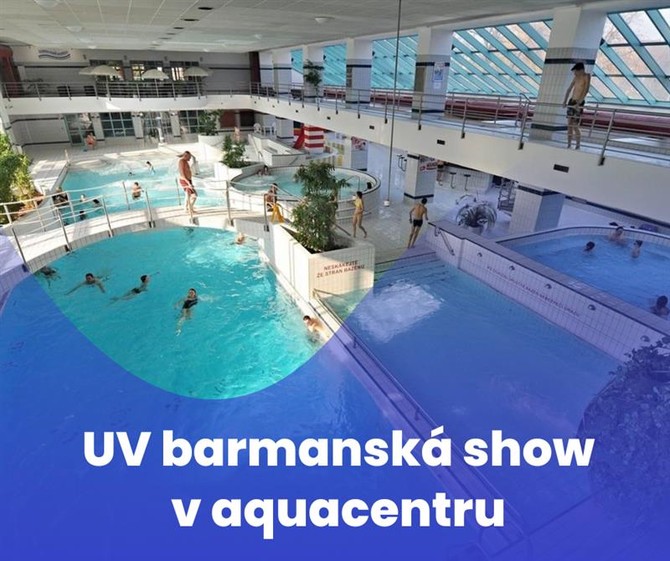 barmanská show v aquacentru