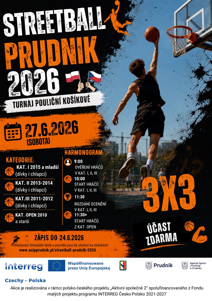 pozvánka na turnaj v streetballu