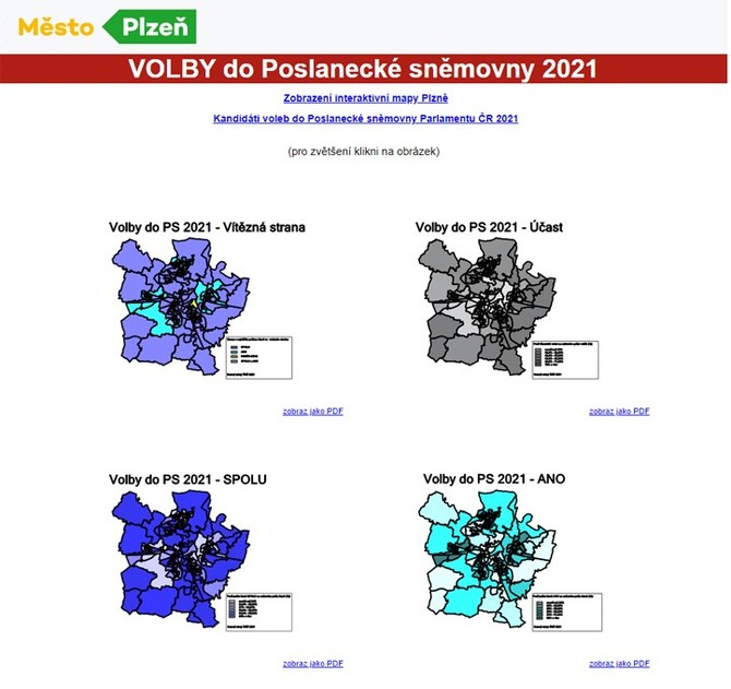 Nhled mapovho portlu