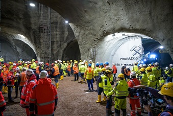 Prorka na metru D dne 1. 12. 2023 - zdroj DPP