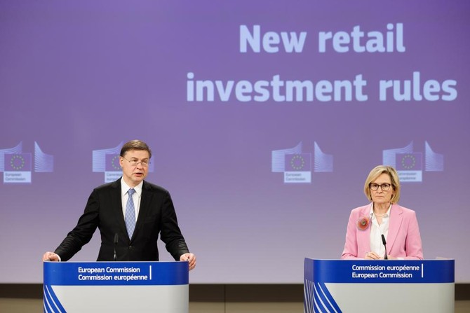 Press conference by Valdis Dombrovskis, Executive Vice-President of the European Commission, and Mairead McGuinness, European Commissioner, on new retail investment rules