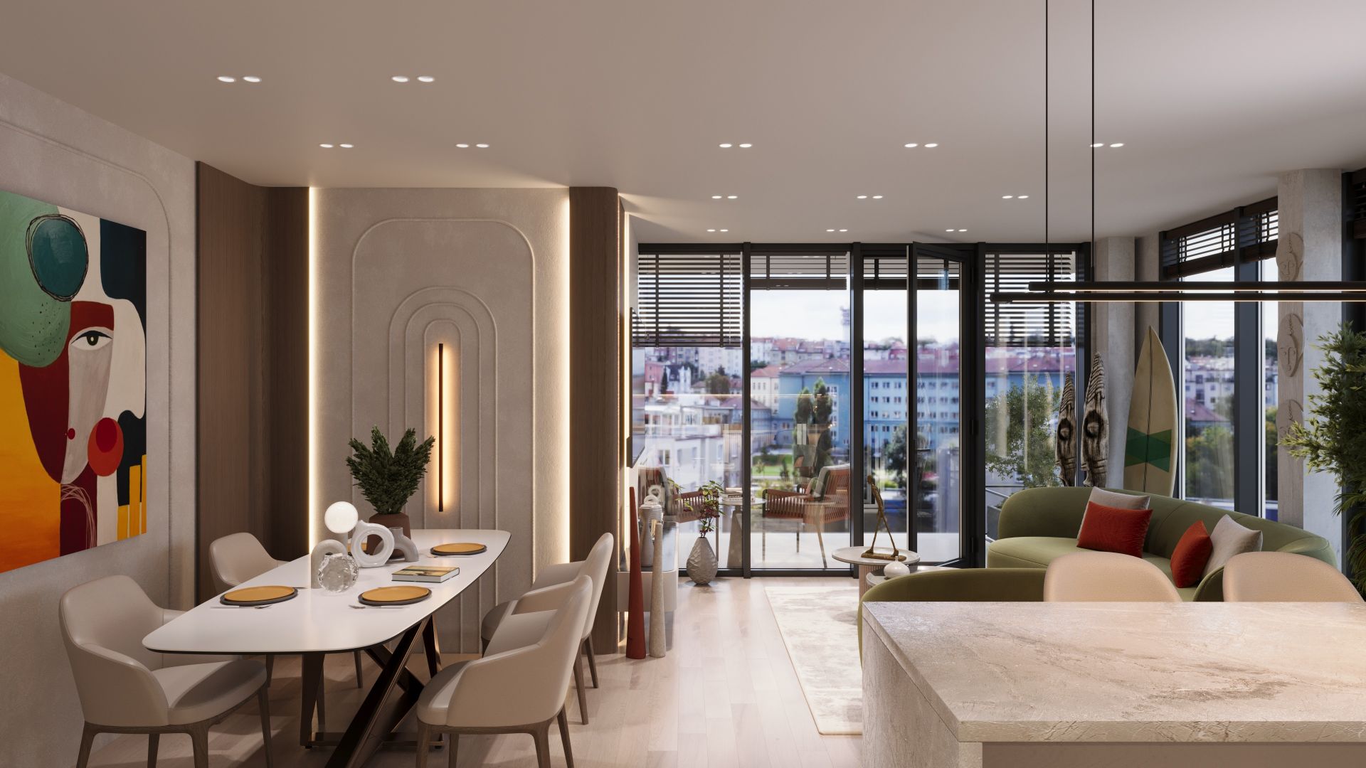 Ilustrační Rezidence Radimova Penthouse