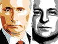 Putin vs. Zelenskyj (ilustrační)