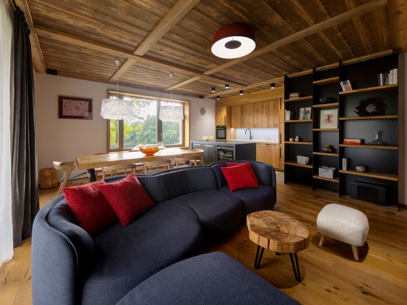 apartmán Aldrov interiér ilustrační