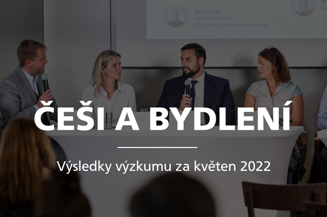 výsledky výzkumu Češi a bydlení za květenn 2022