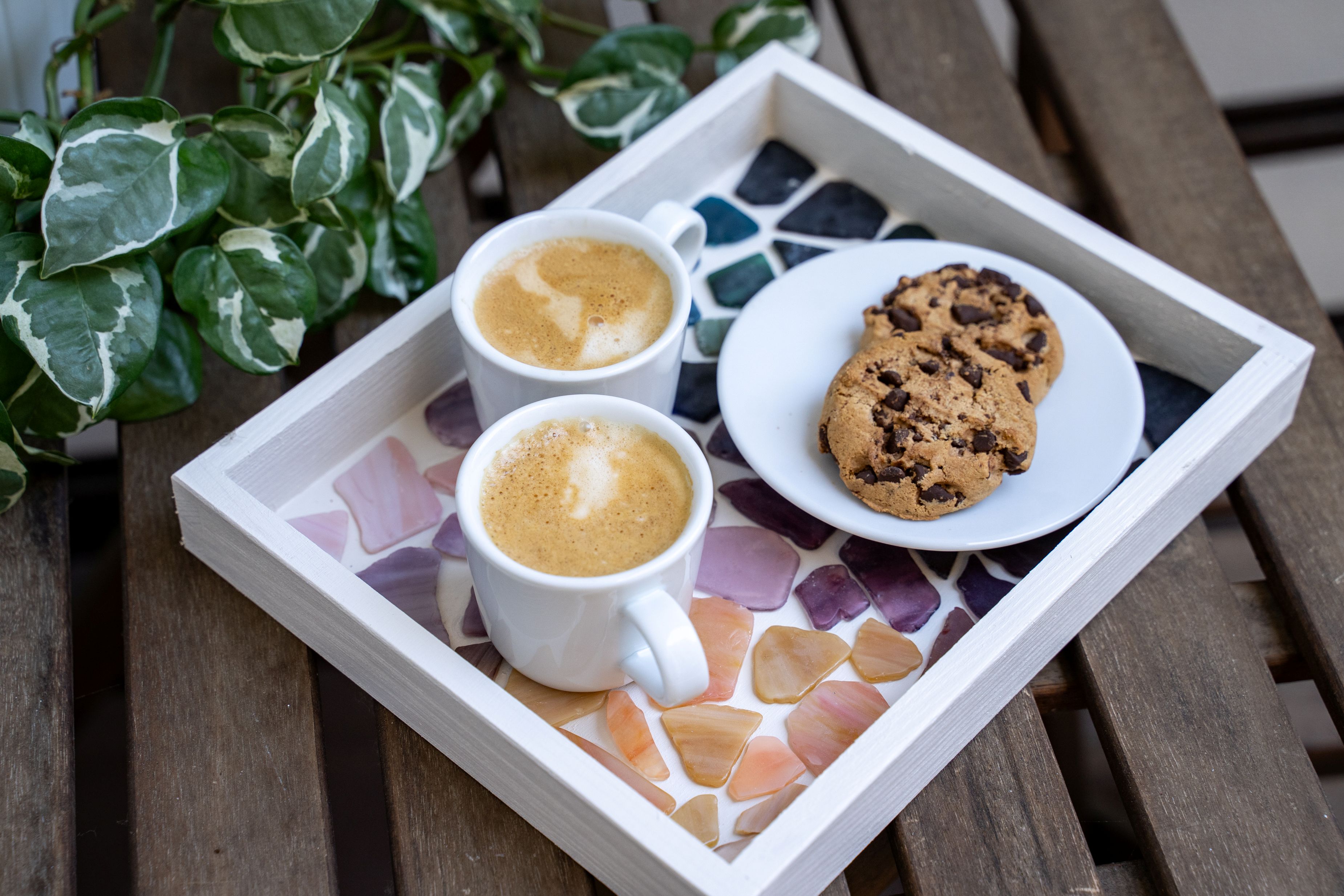 ilustrační foto mozaikový podnos