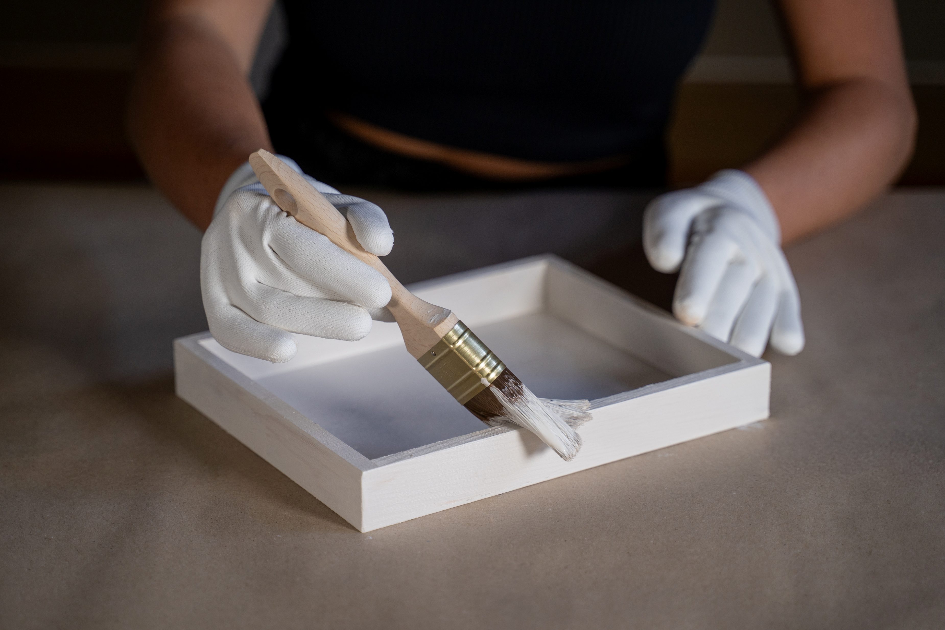 mozaikokvý podnos výroba