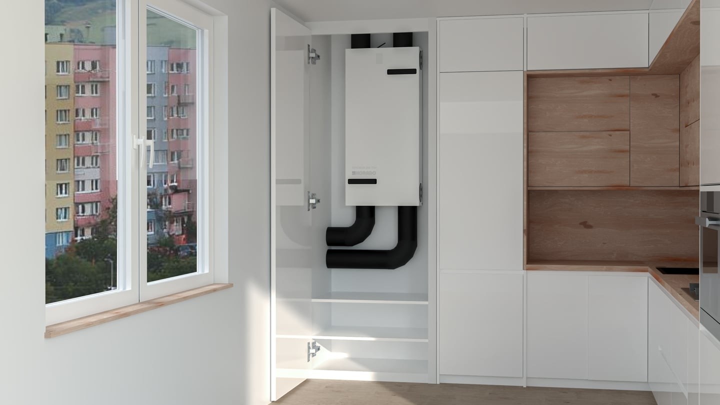 Větrací jednotka ilustrační