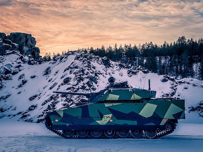 Bojov vozidlo pchoty CV90 MKIV