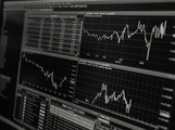Stock market chart