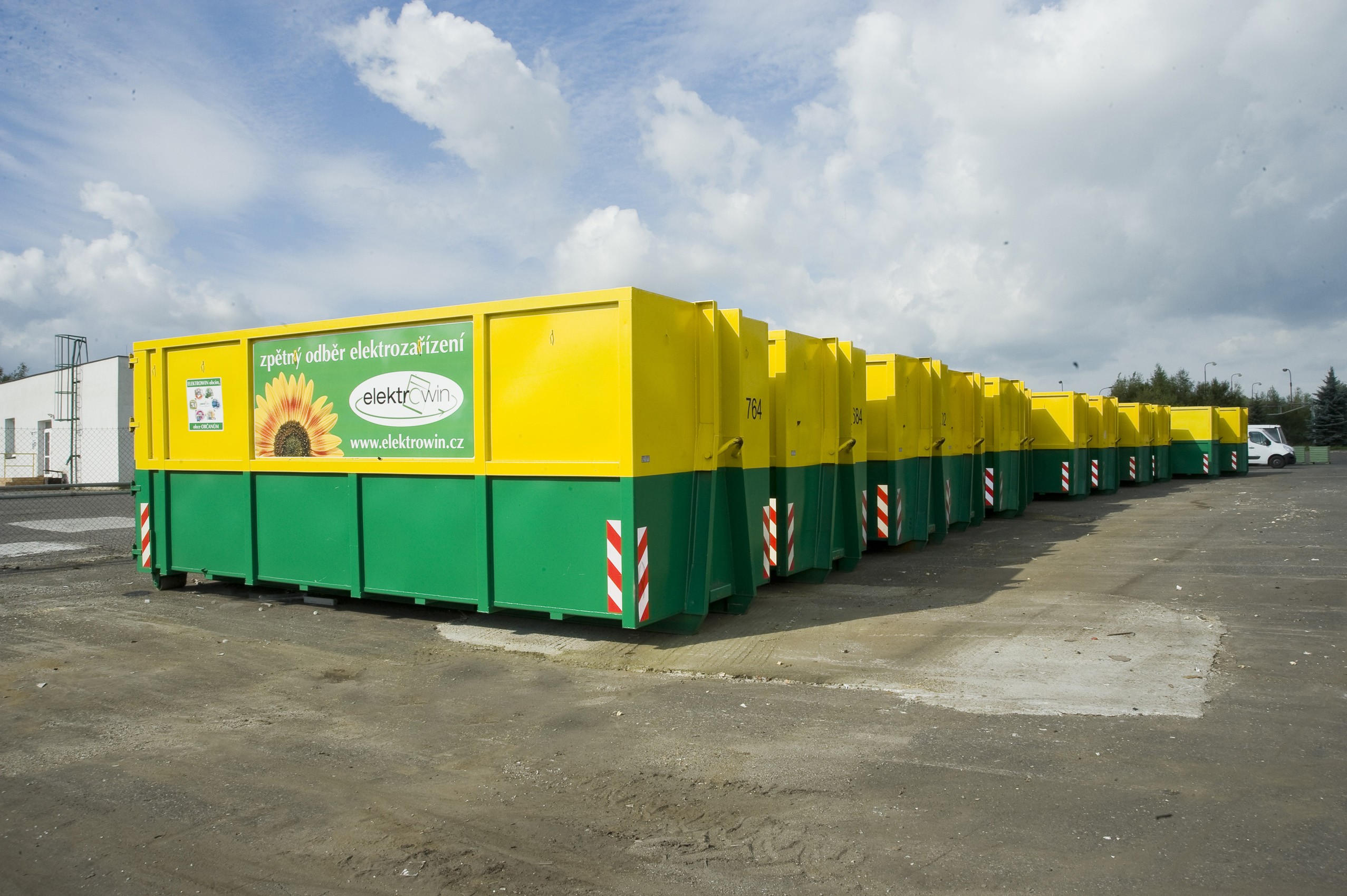 ilustrační sběr elektroodpadu