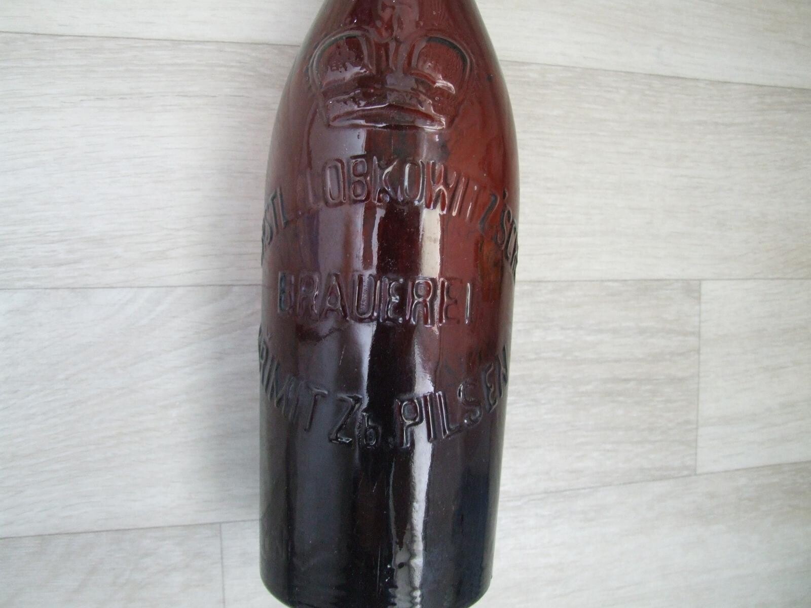 pivn� relikvie Kn�ec� Lobkovick� pivovar K�imice u Plzn�