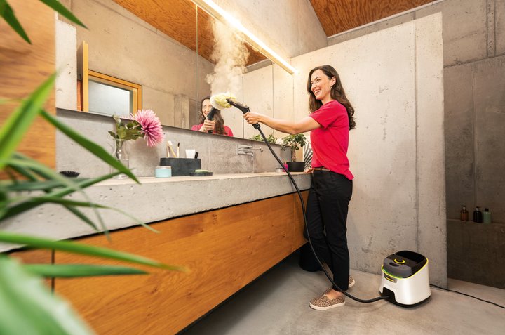 Parní čistič ilustrační