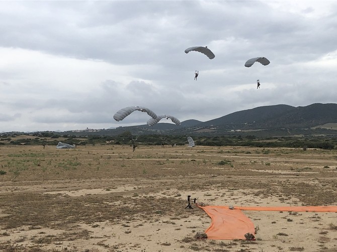 et przkumci se zastnili cvien NATO Noble Jump na Sardinii