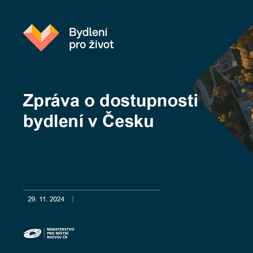 Pětina Čechů vnímá náklady na byt jako velkou zátěž. MMR začalo vydávat pravidelnou Zprávu o dostupn