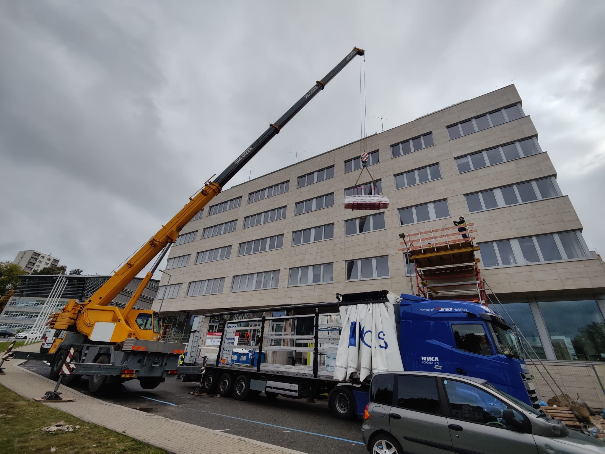 ilustrační přestavba objektu