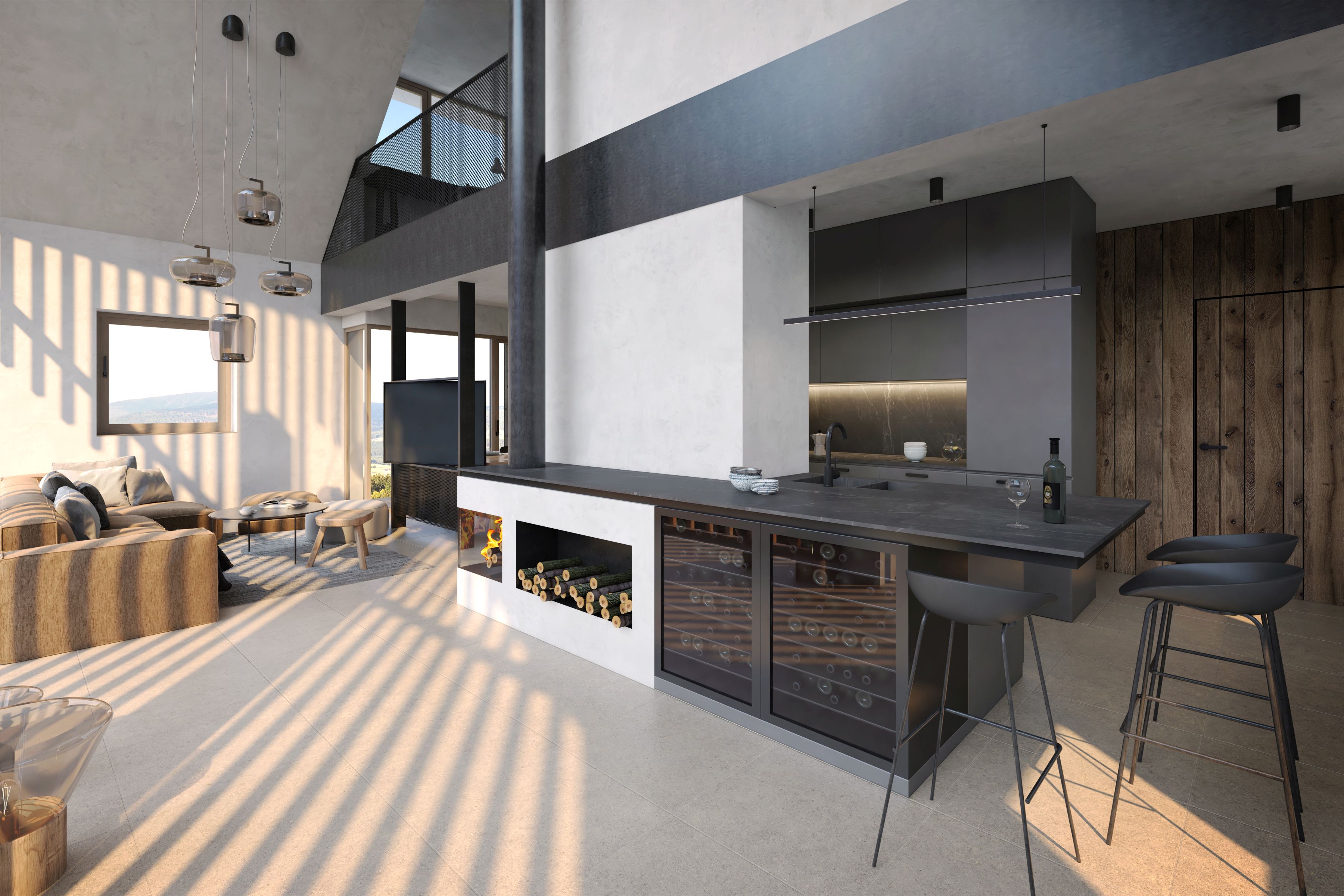 Zahrádky vizualizace