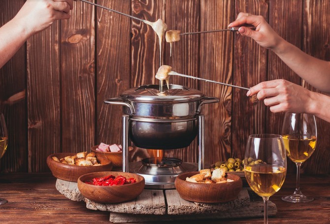 Samotná příprava fondue je velmi snadná