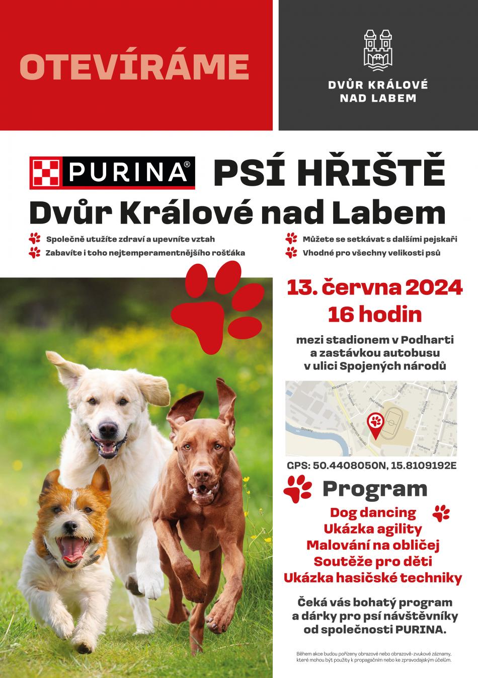 plakt - Oteven Purina ps hit Dvr Krlov nad Labem