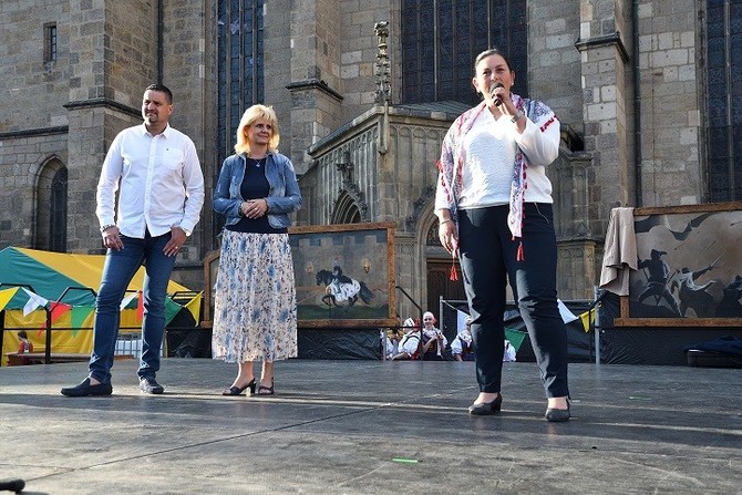 Historick vkend si uily tisce lid, vyvrcholil ohovou show a pyromuziklem