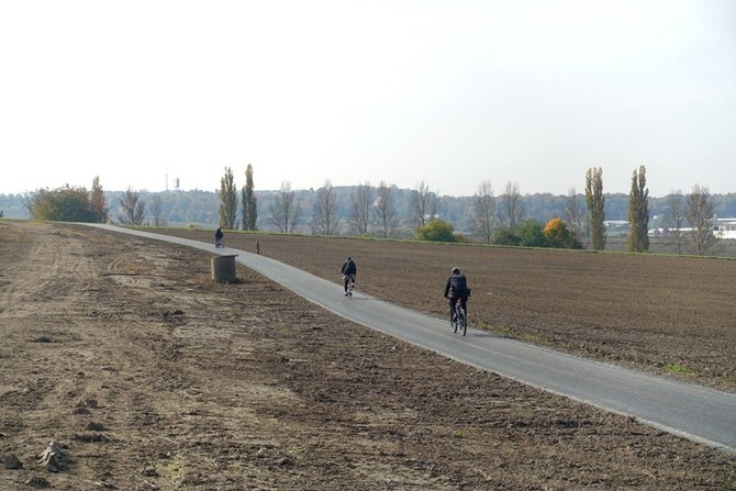 Nov cyklostezka (zdroj foto: Sprva veejnho statku msta Plzn)