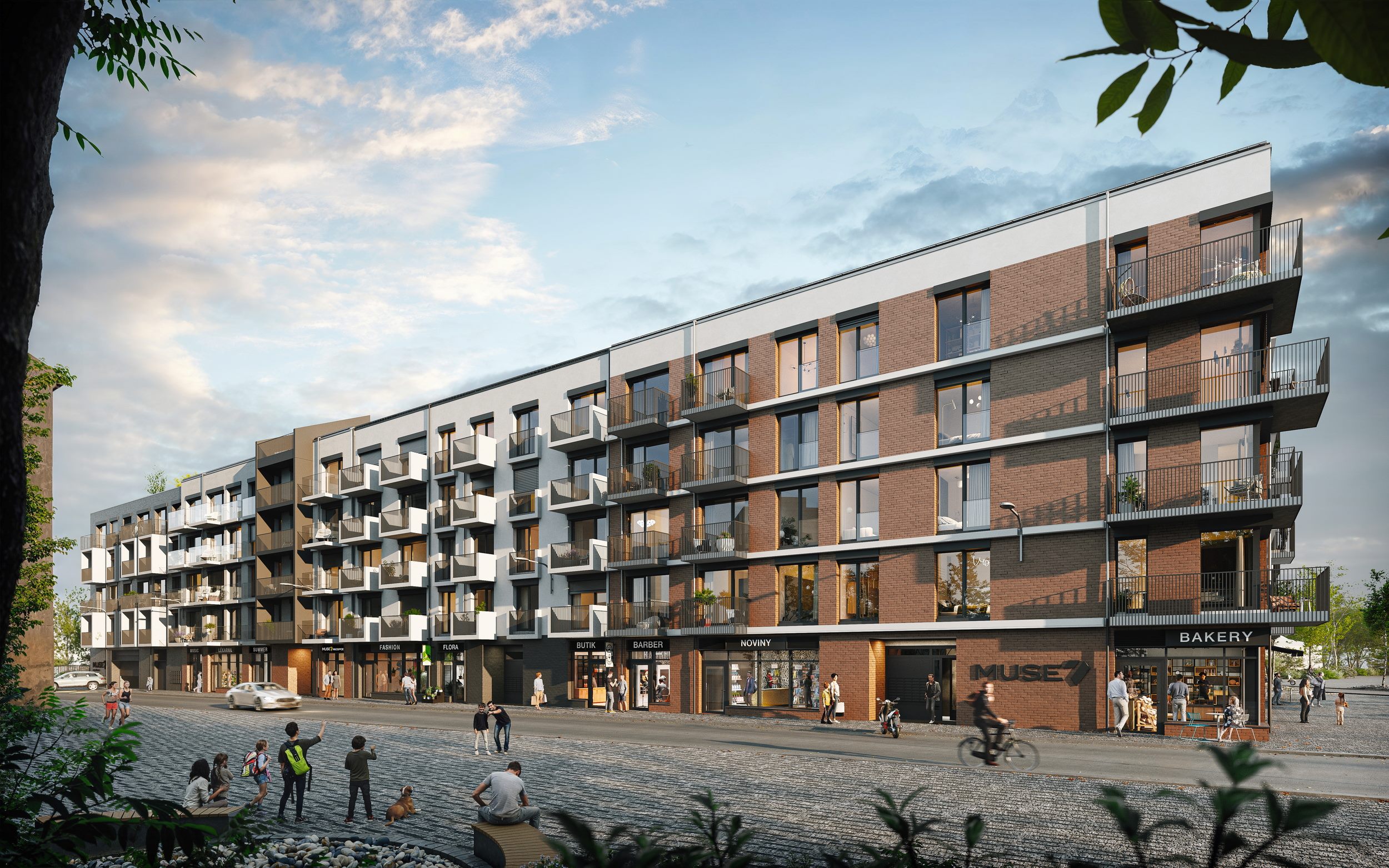 rezidenční projekt MUSE7