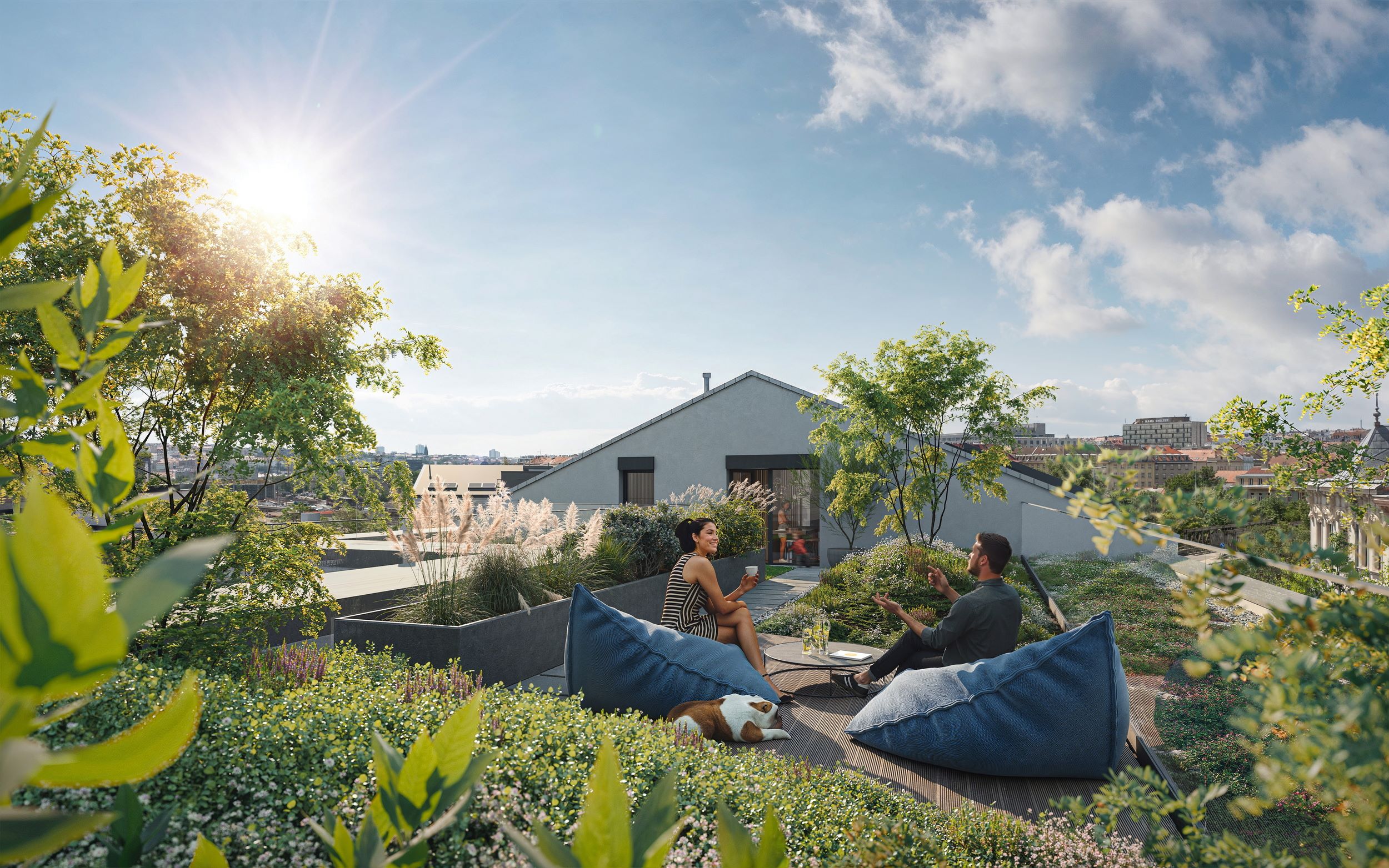 exteriér rezidenční projekt MUSE7