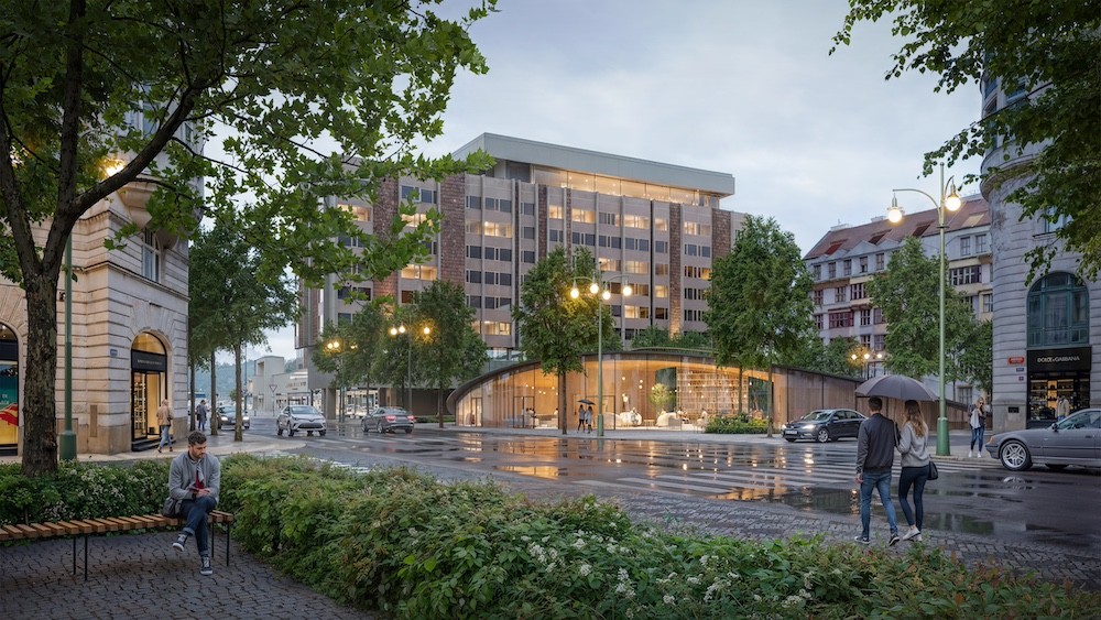 Vizualizace nám. Miloše Formana