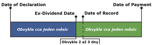 Vplata dividendy