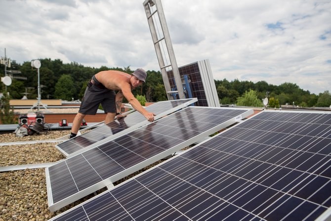 Fotovoltaická elektrárna na střeše