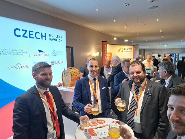 esk expozice na jadernm veletrhu Kerntechnik 2024