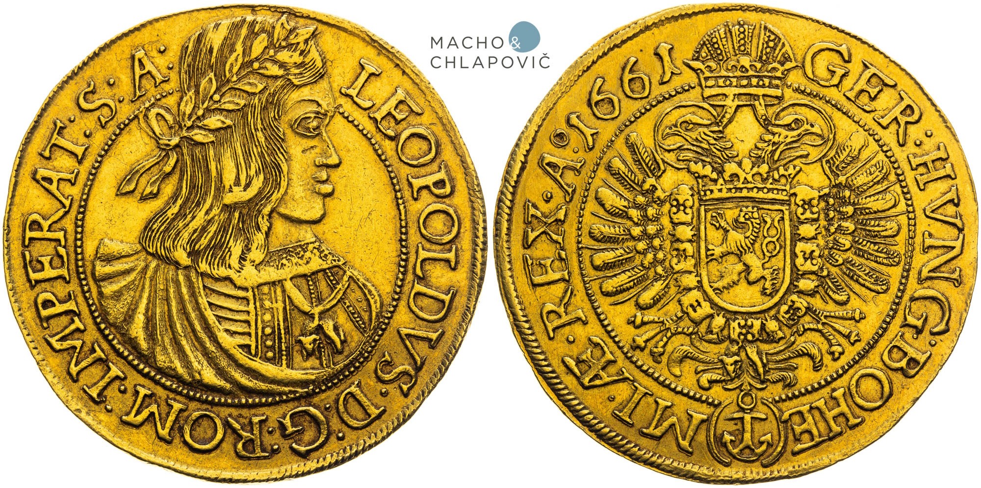 Desetidukát Leopold I. z roku 1661