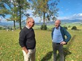 Roman L�nek a Karel Moravec na Hed�i