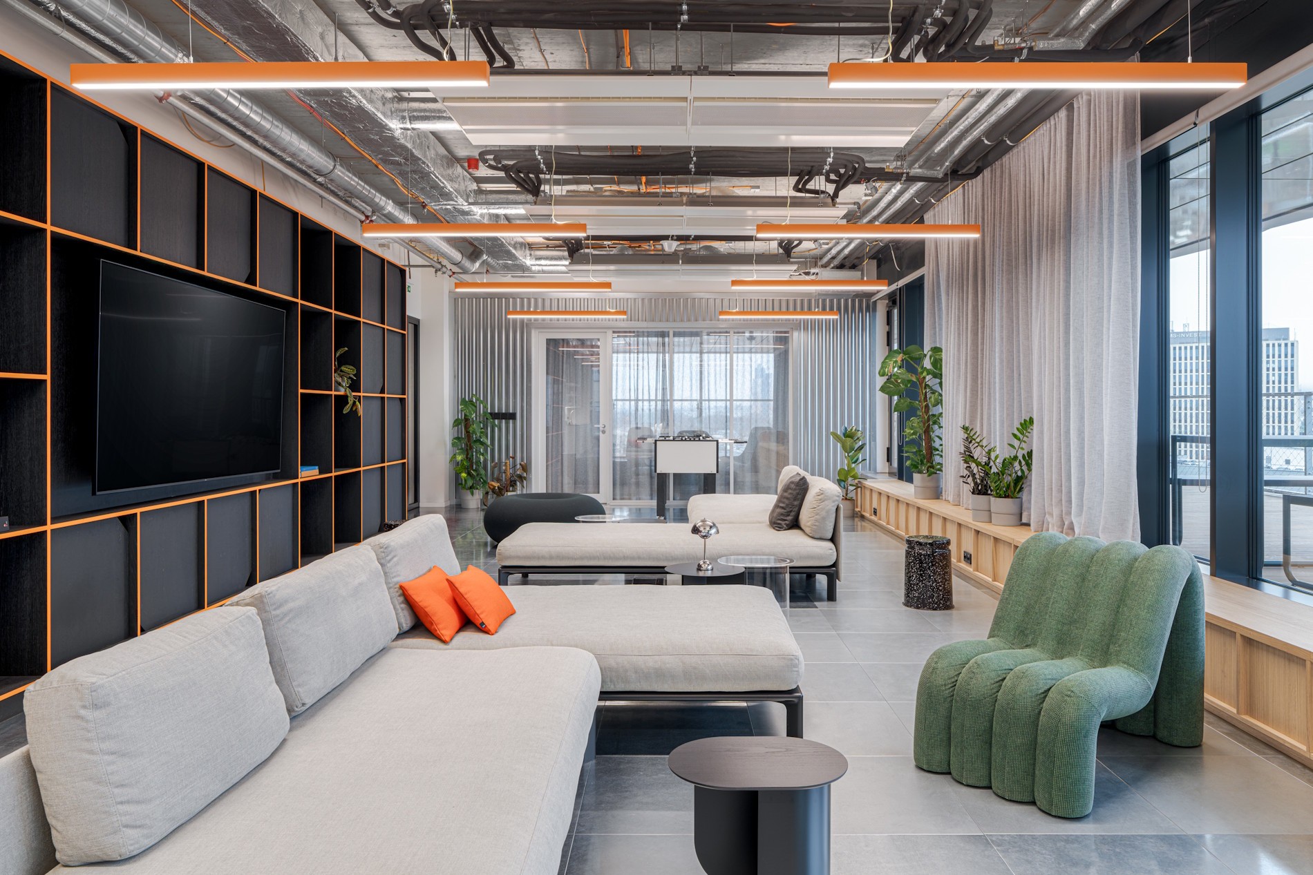 ilustrační kanceláře společnosti Futured