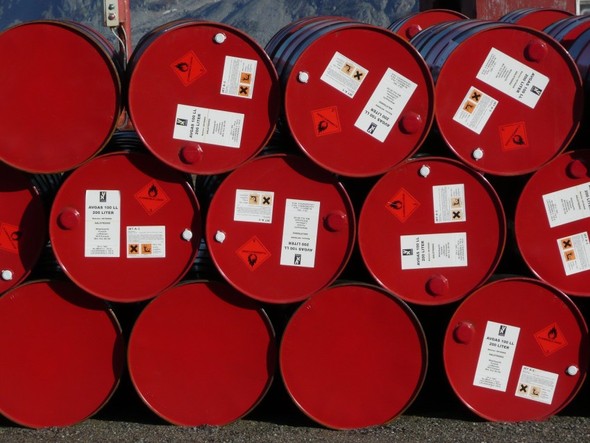 Oil barrels