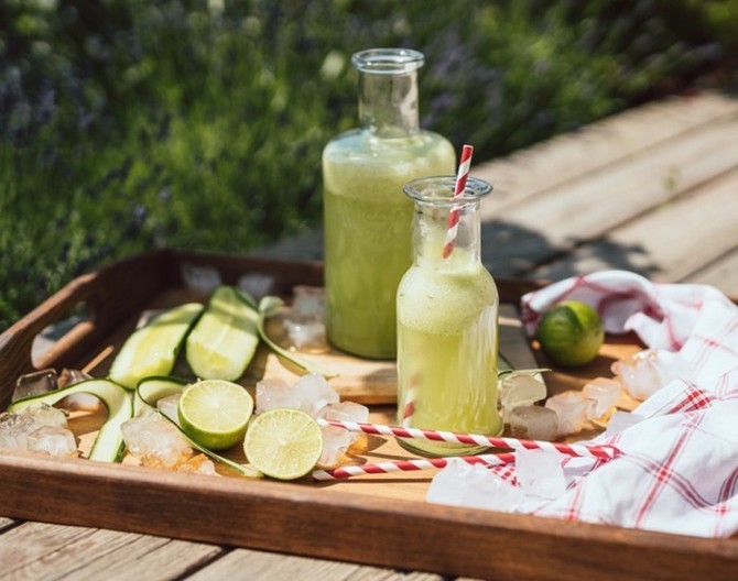 Domácí limonáda z okurky dokonale hydratuje